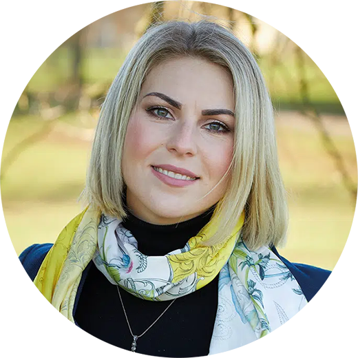 Julija Savina, therapist from Roundhay, Leeds